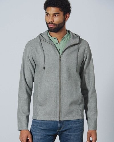 HempAge Jacke natur/gestreift