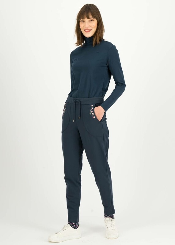 Blutsgeschwister Hose Blutsgeschwister Hose "Casual Everyday" blau/geblümt