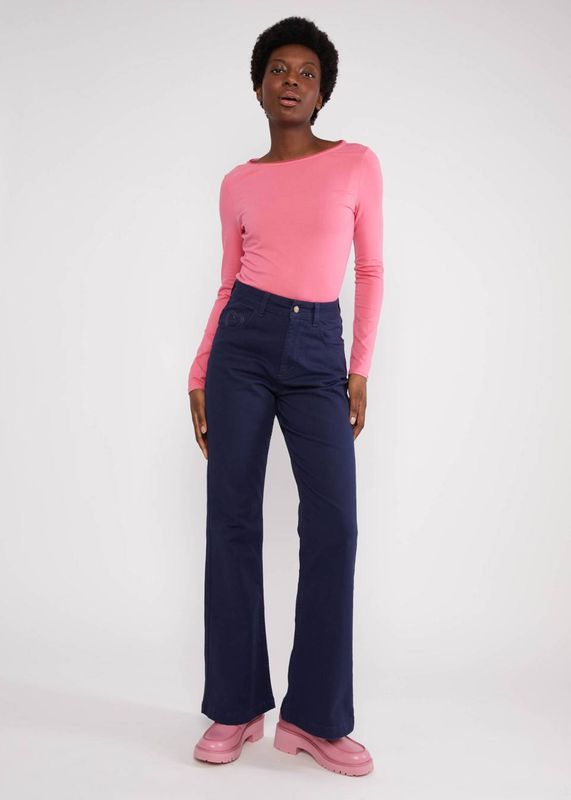 Blutsgeschwister Hose Blutsgeschwister Hose "Yes we Flare" blau