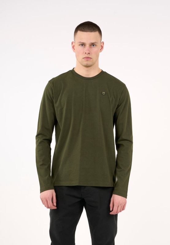 Knowledge Cotton Long Sleeve grün Knowledge Cotton Long Sleeve grün