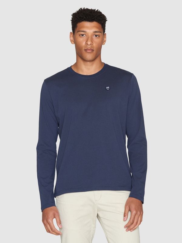 Knowledge Cotton Long Sleeve blau Knowledge Cotton Long Sleeve blau