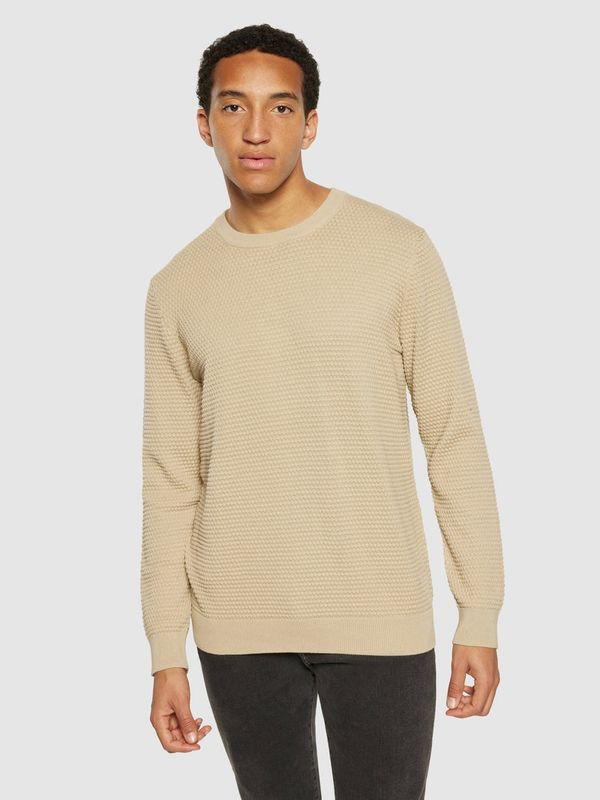 Knowledge Cotton Pullover creme Knowledge Cotton Pullover creme