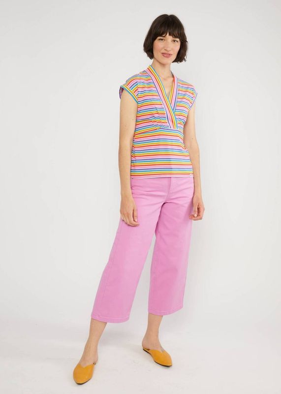 Blutsgeschwister Shirt Blutsgeschwister Shirt "Virgin Venus" bunt gestreift