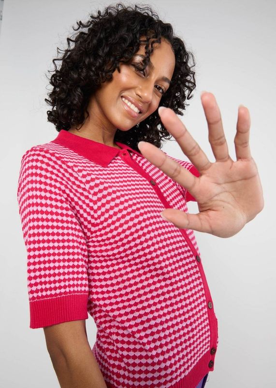 Blutsgeschwister Shirt Blutsgeschwister Shirt "Petite Poloette" pink