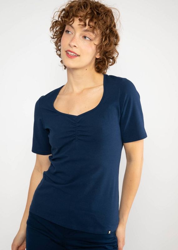 Blutsgeschwister Shirt Blutsgeschwister Shirt "Balconnet Fèminin" blau