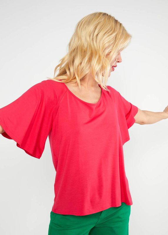 Blutsgeschwister Shirt Blutsgeschwister Shirt "Fly little Bird" rot