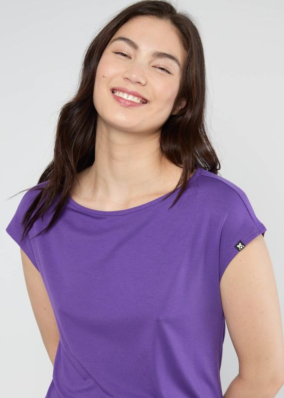 Blutsgeschwister Shirt Blutsgeschwister Shirt "Breezy Flowgirl" lila