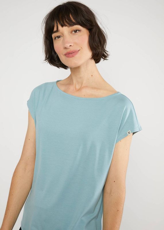 Blutsgeschwister Shirt Blutsgeschwister Shirt "Breezy Flowgirl" hellblau