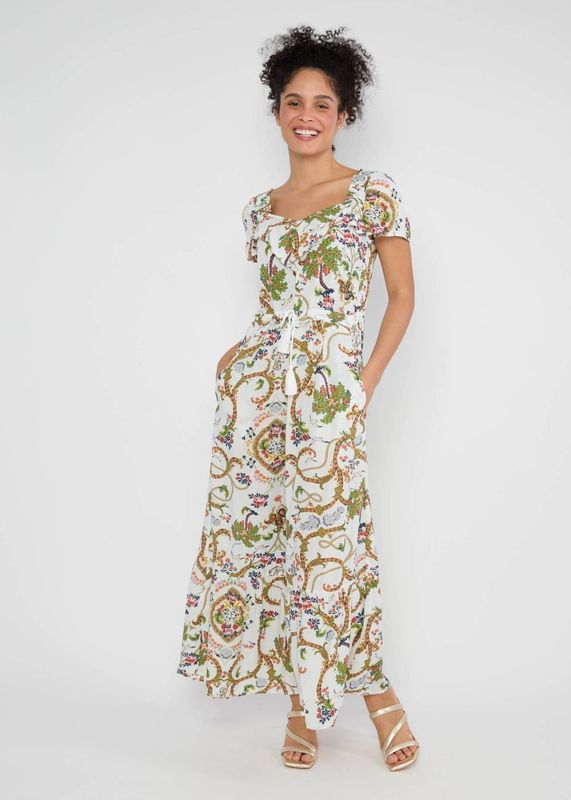 Blutsgeschwister Kleid Blutsgeschwister Kleid "Breeze of Tenderness" weiß/gemustert