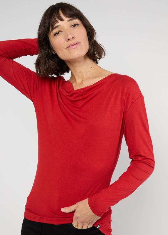 Blutsgeschwister Shirt "Wishful Waterfall" rot