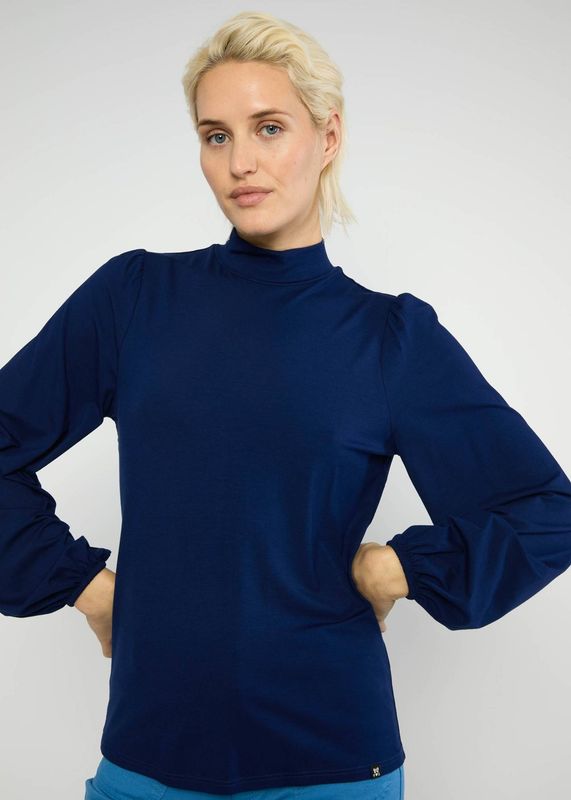 Blutsgeschwister Shirt "Lonely Lips Angel" blau