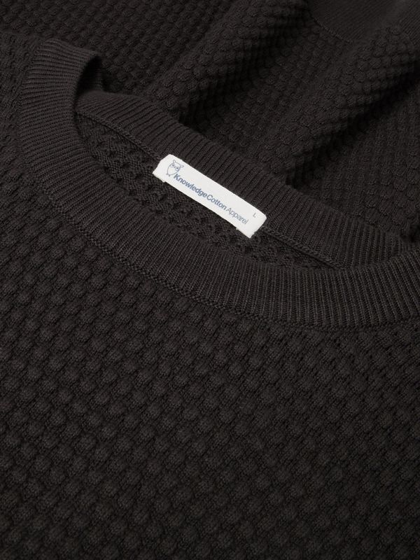 Knowledge Cotton Pullover braun/bubble Knowledge Cotton Pullover braun/bubble