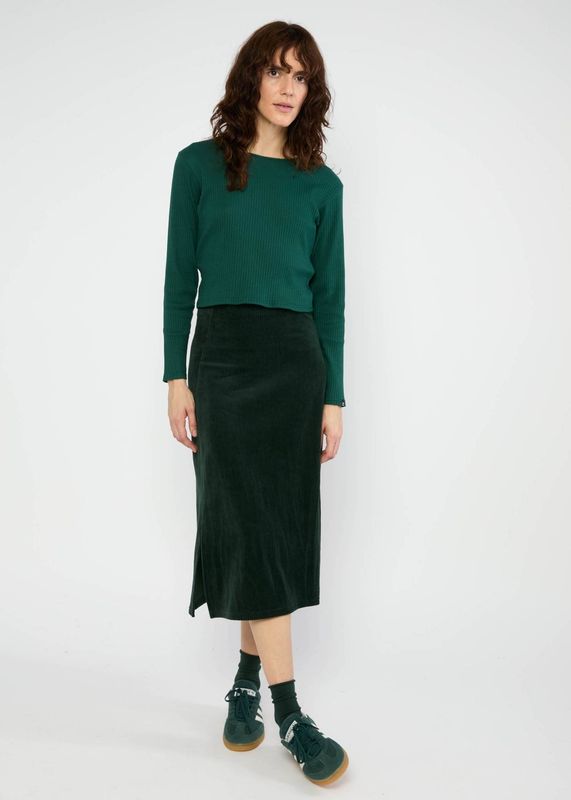 Blutsgeschwister Cordrock Blutsgeschwister Cordrock "Jolly June" grün