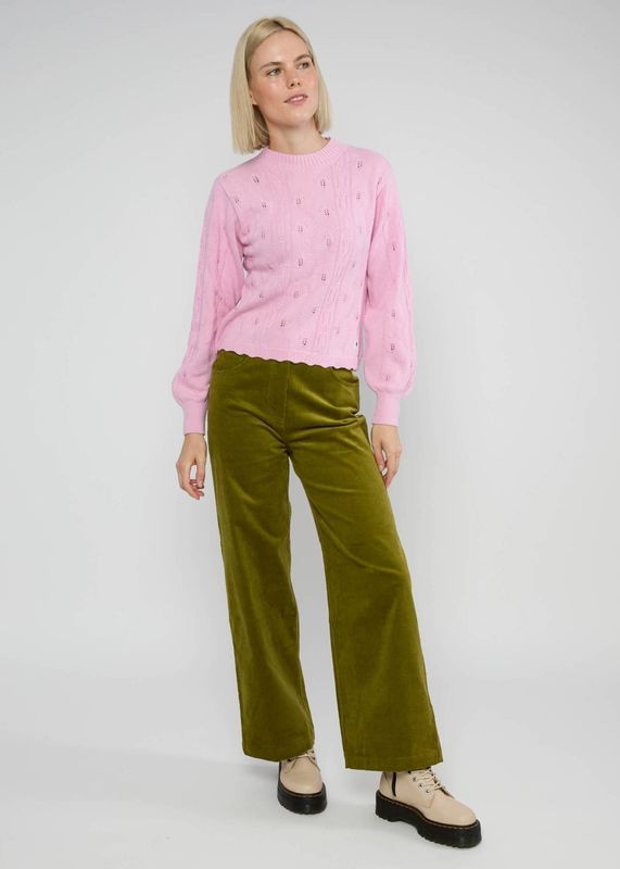 Blutsgeschwister Pullover Blutsgeschwister Pullover "Fine Craft Crew" rosè