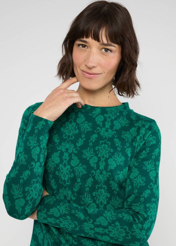 Blutsgeschwister Pullover Blutsgeschwister Pullover "Safe and Warm Turtle" grün/gemustert