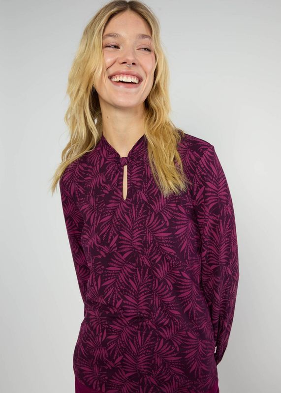 Blutsgeschwister Shirt Blutsgeschwister Shirt "Oh my Knot" beere/gemustert