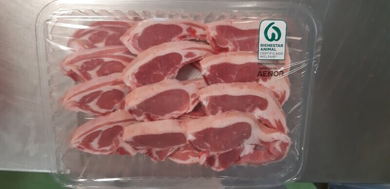 Chuletas de palo y riñonada de Cordero
