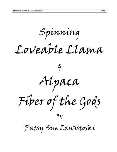Lovable Llama & Alpaca Fiber of the Gods 2010