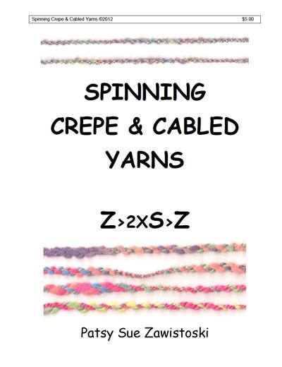 Handspinning Crepes & Cabled Yarns 2012