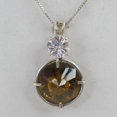 Siberian Gold Quartz with White Topaz Siberian Gold Quartz with White Topaz