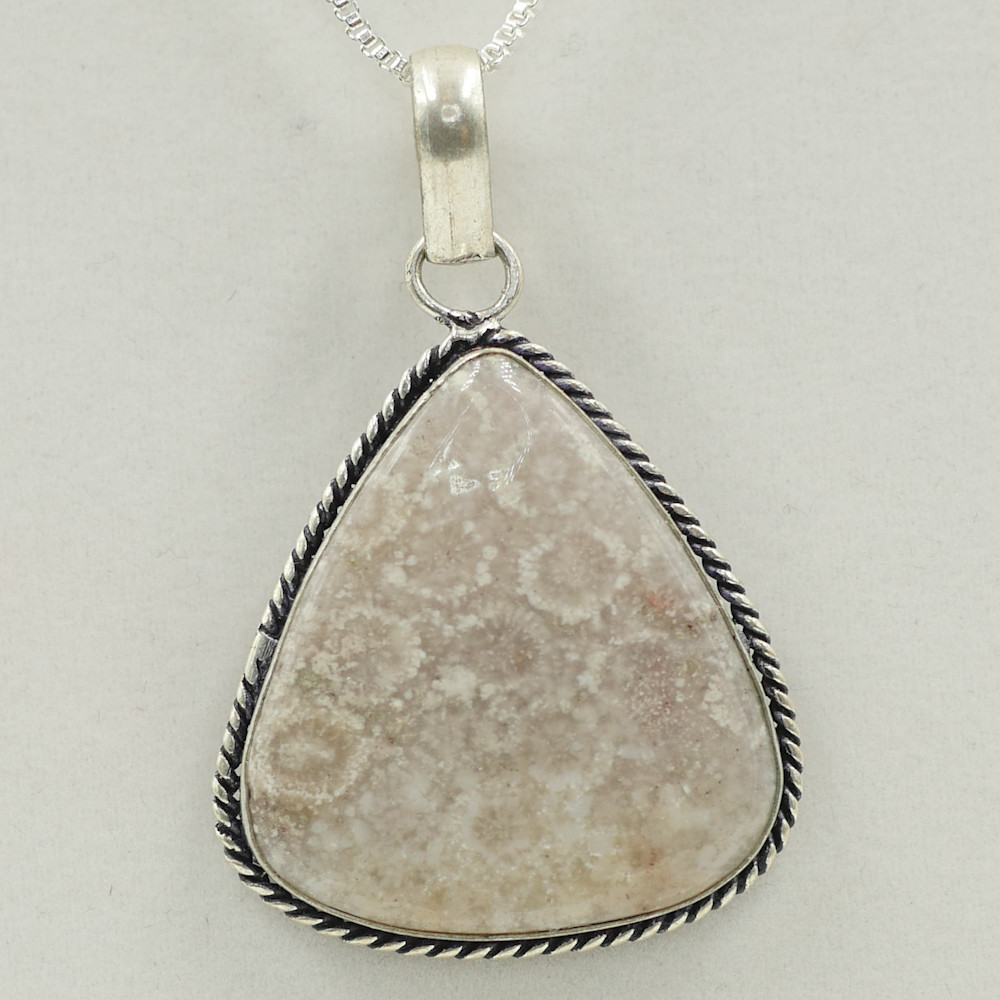 Lace Agate Tear Drop Pendant Lace Agate Tear Drop Pendant