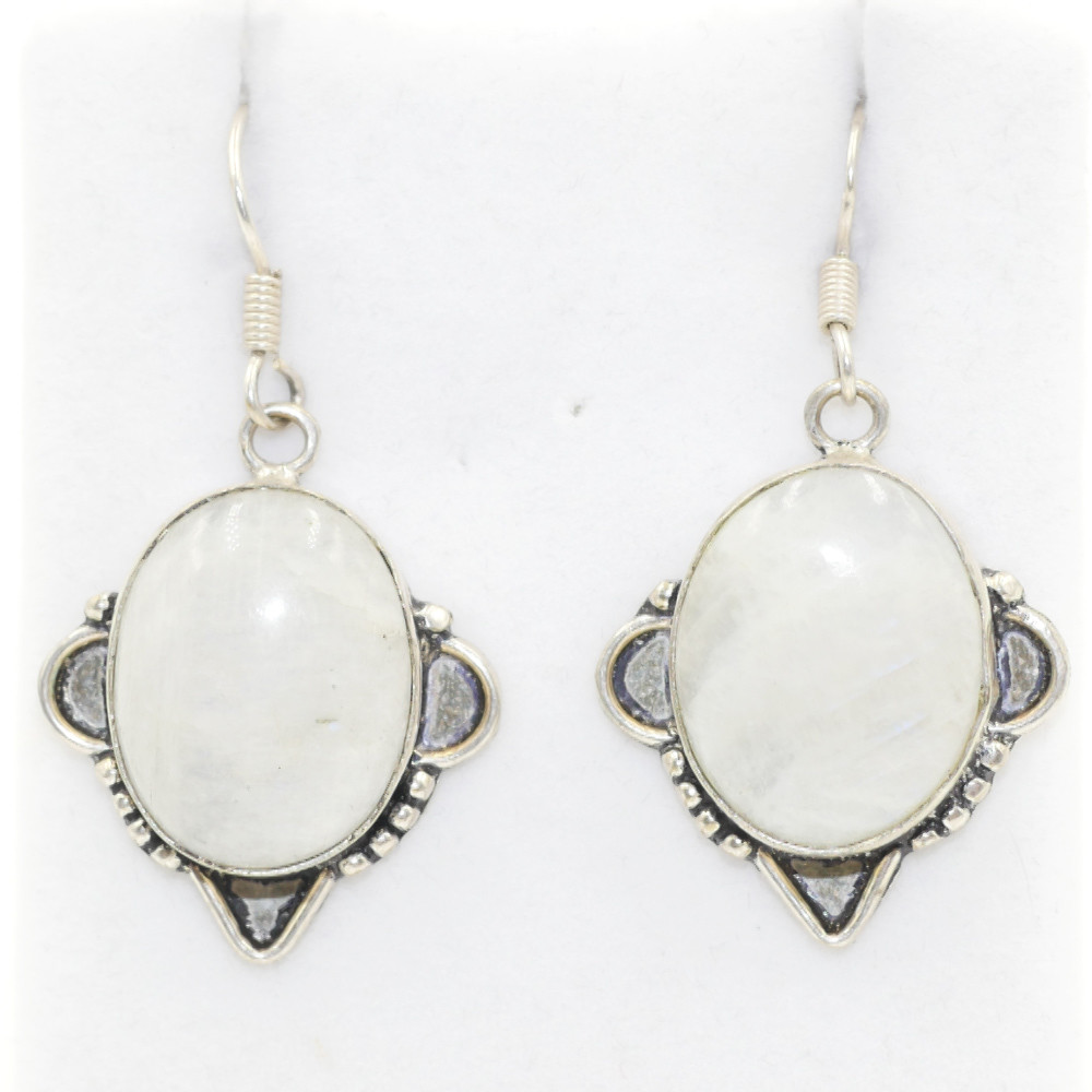 Moon Stone Earrings Moon Stone Earrings