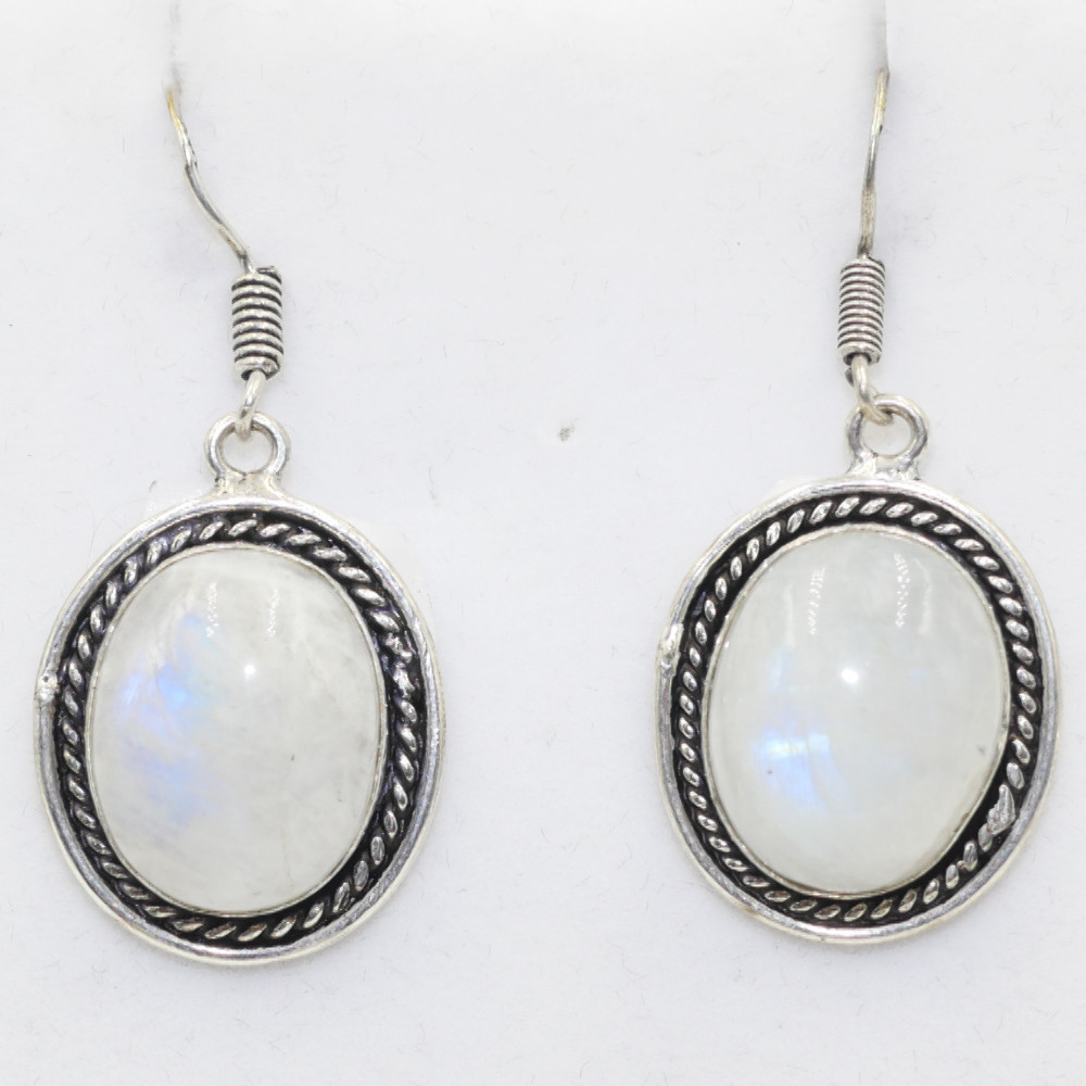 Moon Stone Earrings Moon Stone Earrings