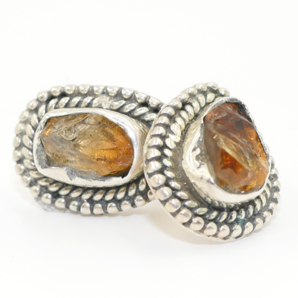 Citrine Stud Earrings Citrine Stud Earrings