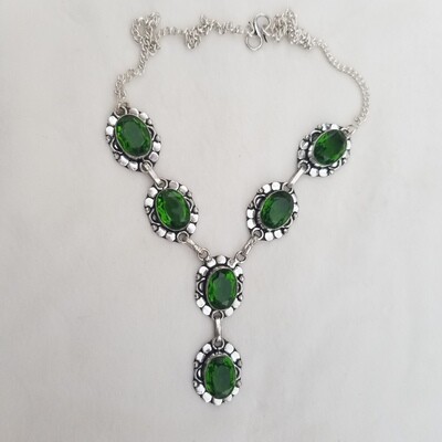 Peridot necklace was $333 now $155 vintage Peridot necklace was $333 now $155 vintage