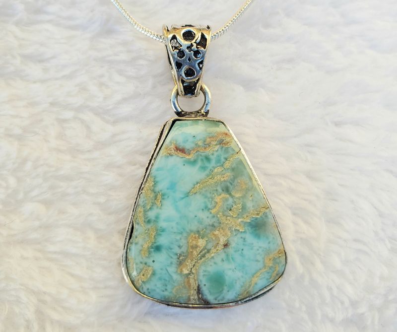 Larimar &amp; Copper Bel