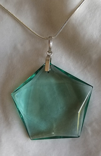 Green Obsidian Star Green Obsidian Star