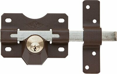 CAYS Lock for Gate or Shed (Key Lock inside and outside) 70mm