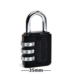 Tri-Circle 3 Dial Combination Padlock 35mm