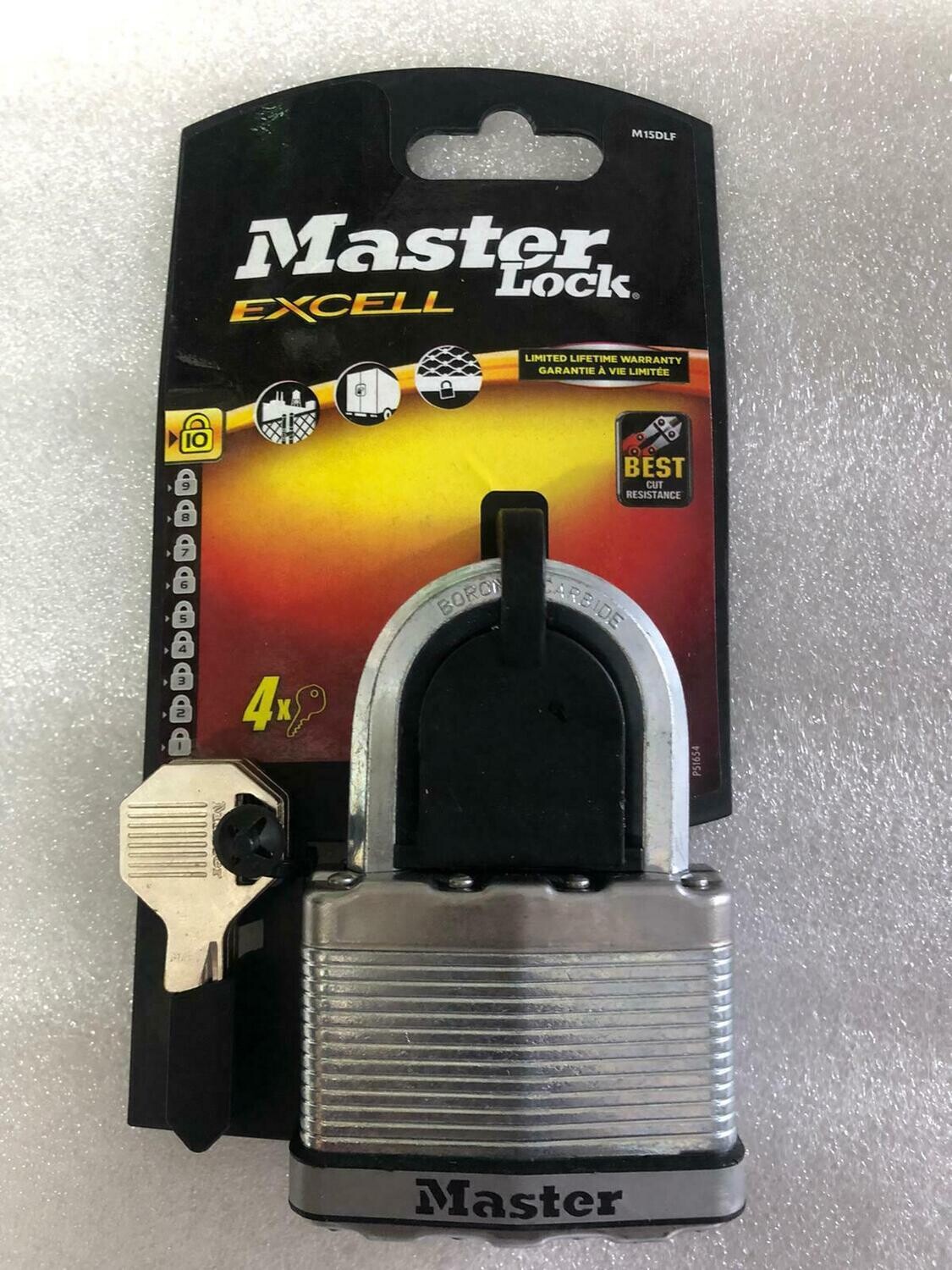 2-1/2in (64mm) Wide MASTER LOCK EXCELL Laminated Steel Padlock