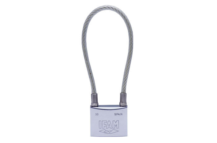 IFAM MAR CABLE PADLOCK Rust Proof Marine grade