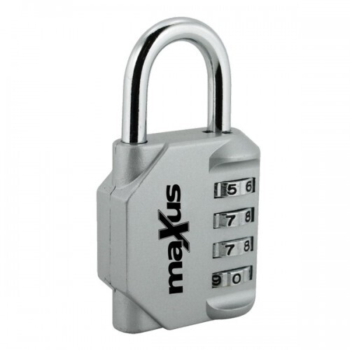 40mm wide Maxus Security combination padlock with 24mm long shackle