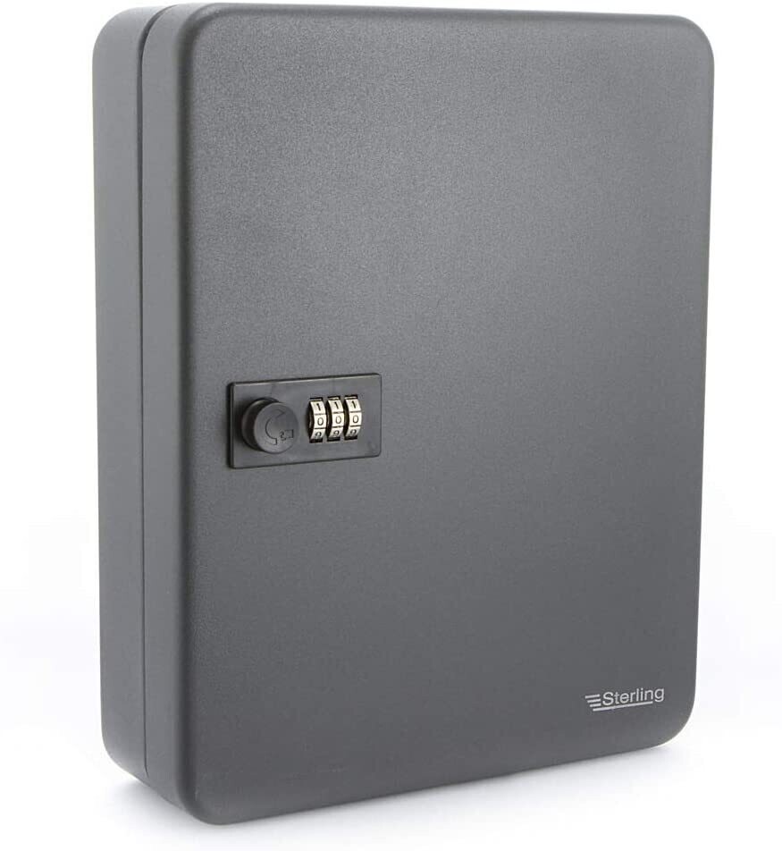 36 Hook Key Cabinet with Combination Lock from Sterling