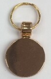 Round disk Pet Tag Copper 20mm wide FREE ENGRAVING