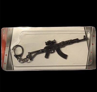 AK-47 - Metal gun keychain