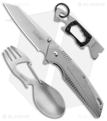 Kershaw - 3 Piece Knife Set (Survival/Camping set)