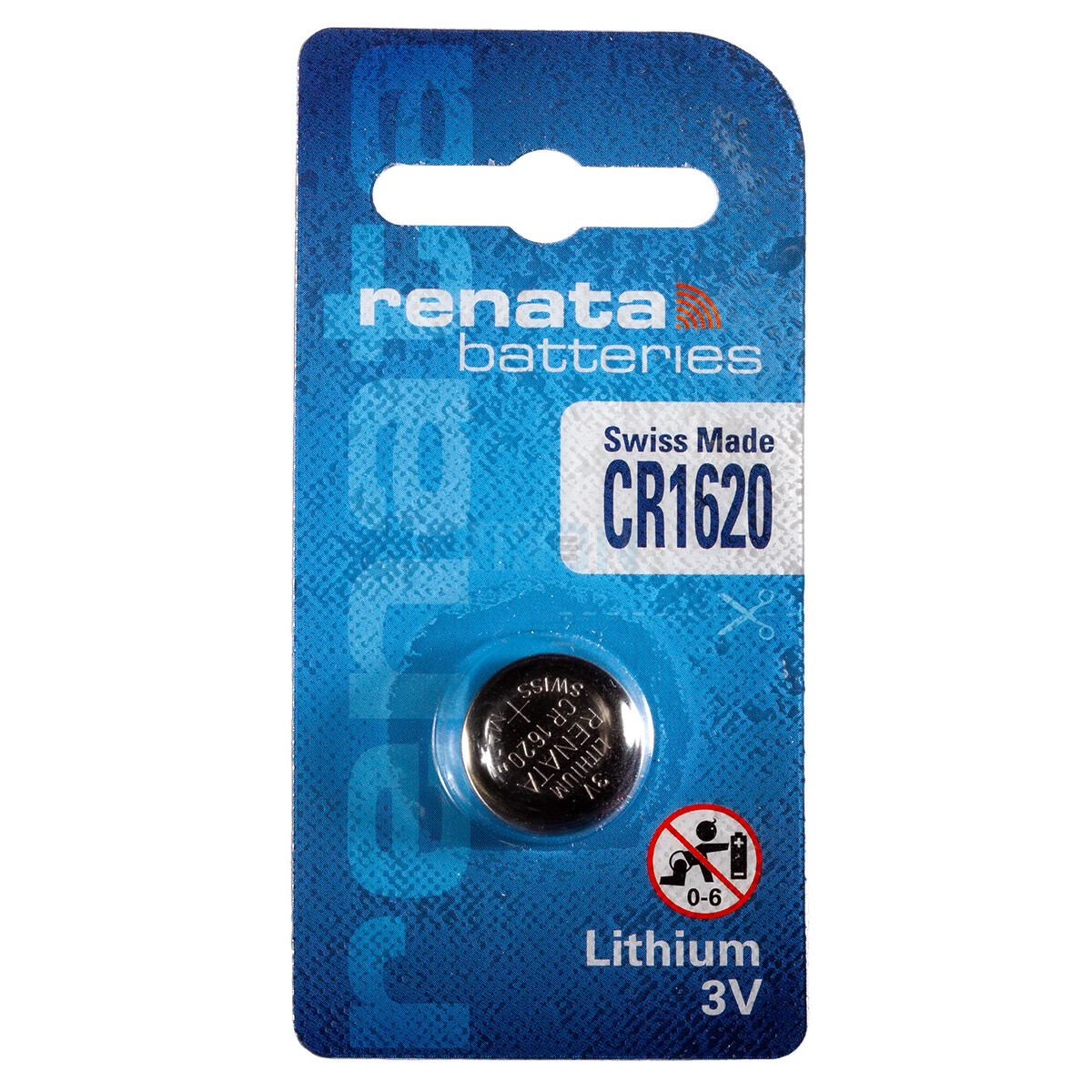 Renata - Swiss-made Lithium 3V Battery CR1620