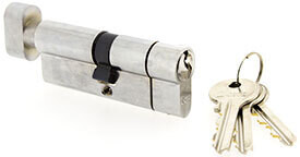 45/45 Thumbturn euro Cylinder Lock - 90mm ANTI-SNAP PICK &amp; BUMP
