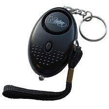 MINDER - Mini Keyring 140dB Personal Alarm &amp; LED Light