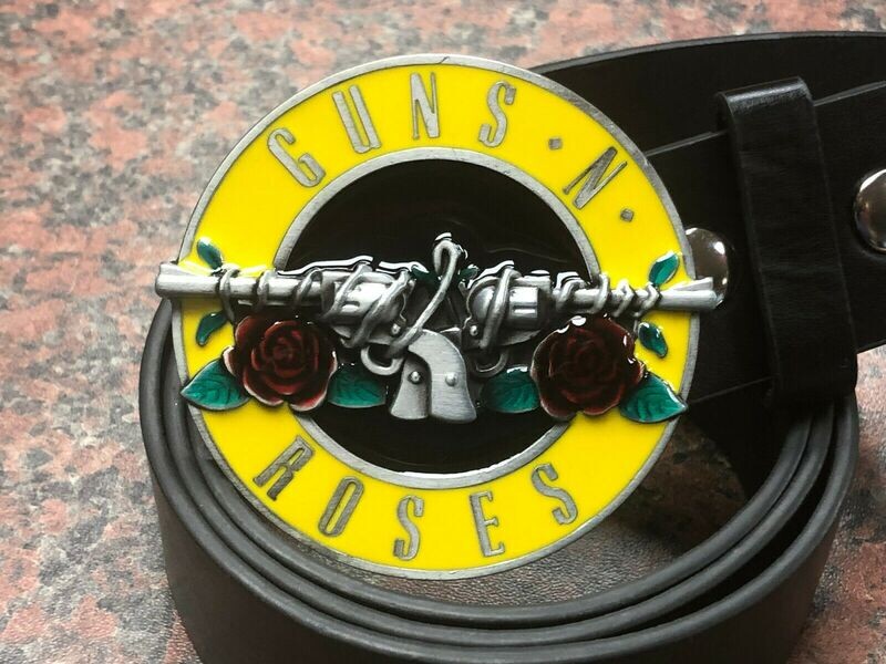 Guns n’ Roses Logo Buckle with belt