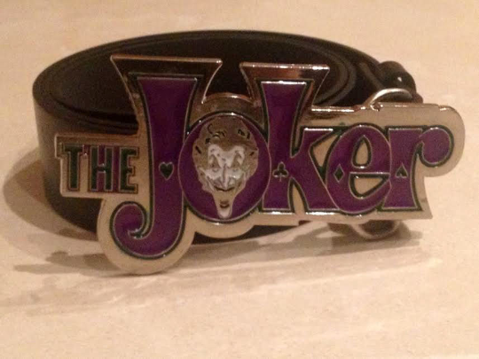 Batman - Classic The Joker Logo Buckle with belt