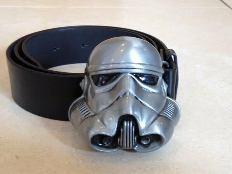 Star Wars - Chrome Stormtrooper Buckle with belt
