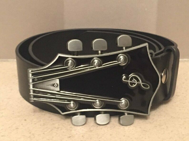 Guitar Head buckle with belt