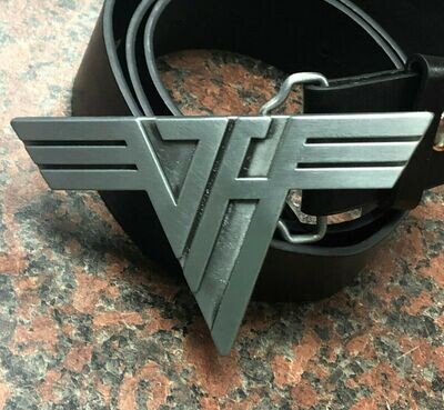 Van Halen VH Logo buckle with belt