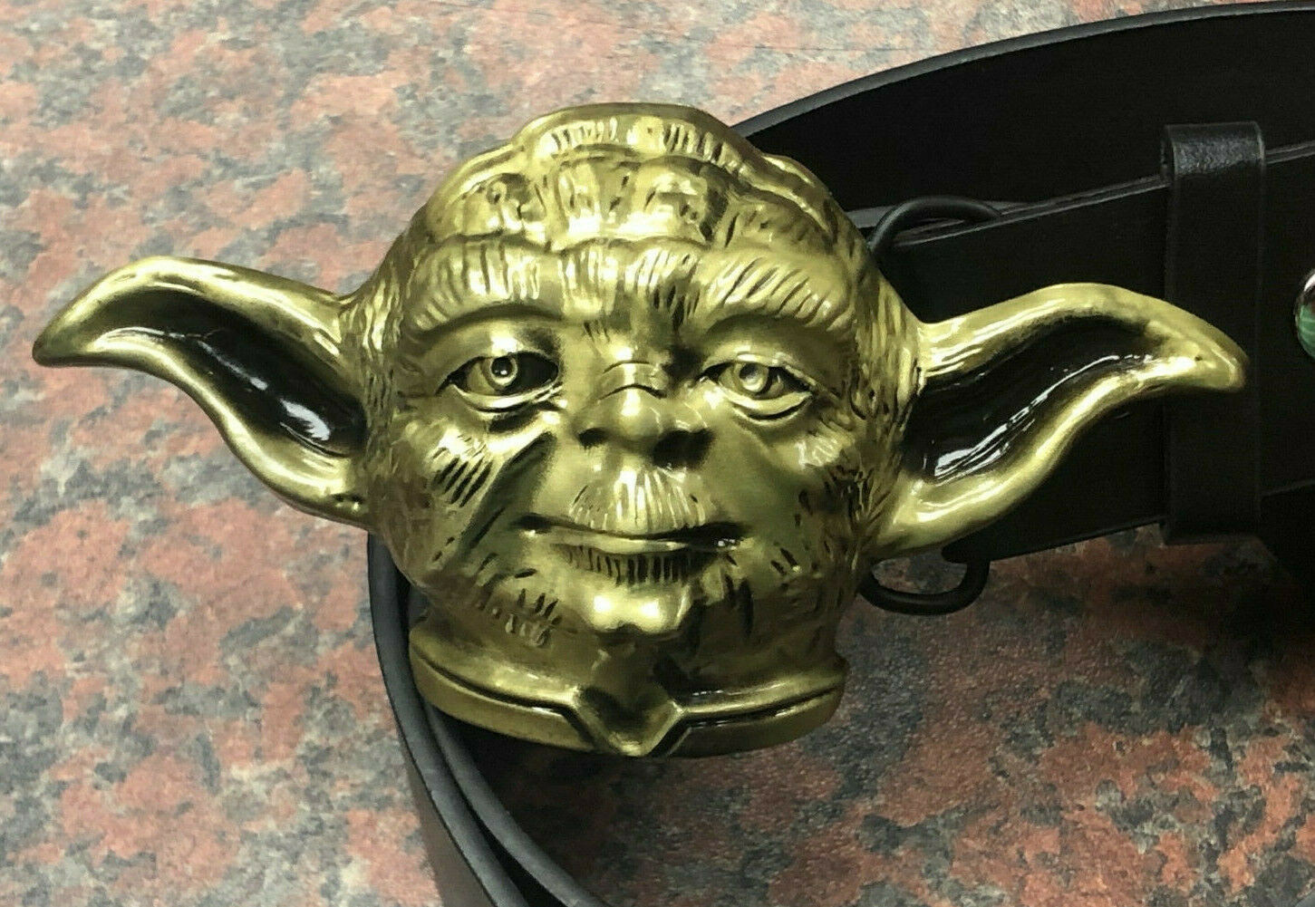 Star Wars - Yoda Brass Buckle with belt