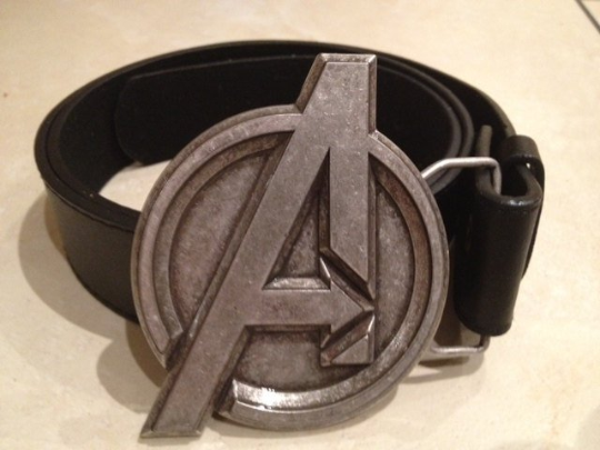 Avengers Logo Buckle with belt